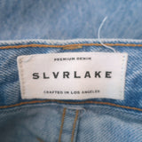SLVRLAKE Madison Wide Leg Jeans Lucky Town Light Denim Size 32