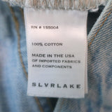 SLVRLAKE Madison Wide Leg Jeans Lucky Town Light Denim Size 32