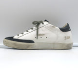 Golden Goose Superstar Sneakers White & Black with Pink Star Size 36