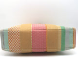 Hermes Fourre Tout PM Tote Bag Multicolor Striped Toile
