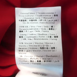 Valentino Pleated Georgette Gown Red Silk Size 40 Button-Down Maxi Dress