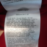 Valentino Pleated Georgette Gown Red Silk Size 40 Button-Down Maxi Dress