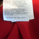 Valentino Pleated Georgette Gown Red Silk Size 40 Button-Down Maxi Dress