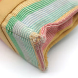 Hermes Fourre Tout PM Tote Bag Multicolor Striped Toile