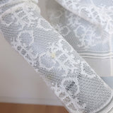 Emilio Pucci Bee Lace Top White Size Extra Small Long Sleeve Pullover