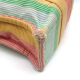 Hermes Fourre Tout PM Tote Bag Multicolor Striped Toile