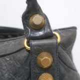 Balenciaga Giant 21 Brief Bag Gray Leather Large Tote