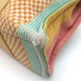 Hermes Fourre Tout PM Tote Bag Multicolor Striped Toile