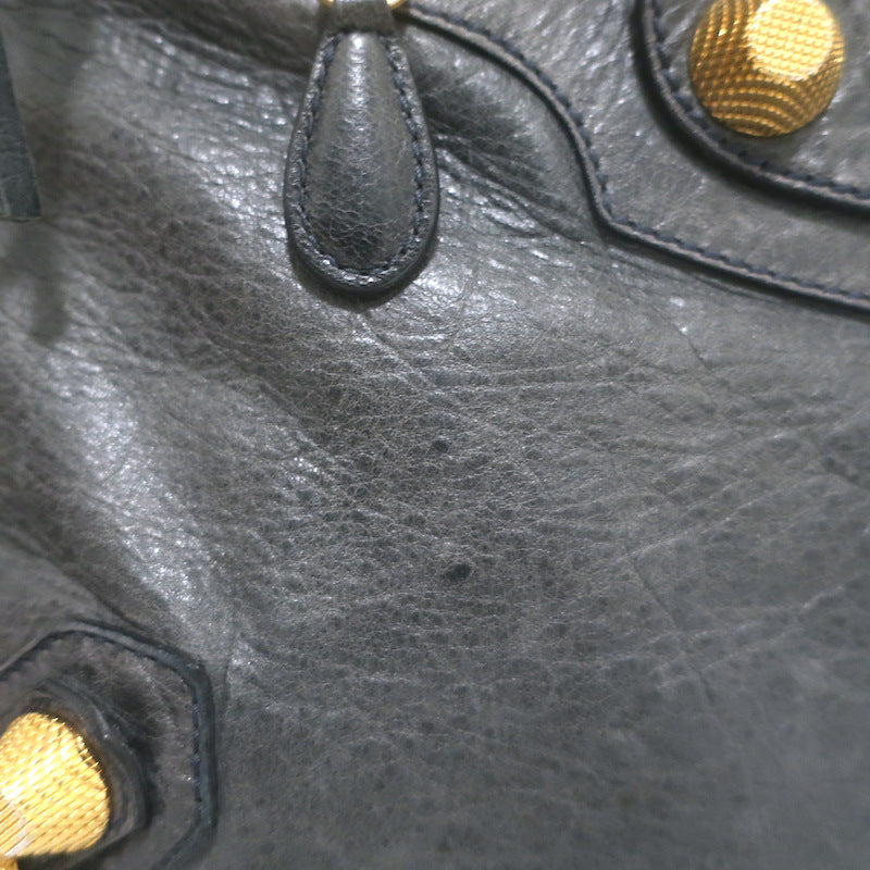 Balenciaga Giant 21 Brief Bag Gray Leather Large Tote