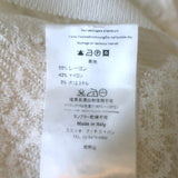 Emilio Pucci Bee Lace Top White Size Extra Small Long Sleeve Pullover