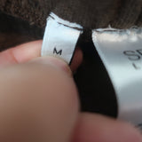 SPRWMN Heart Sweatpants Americano Brown Cotton Size Medium