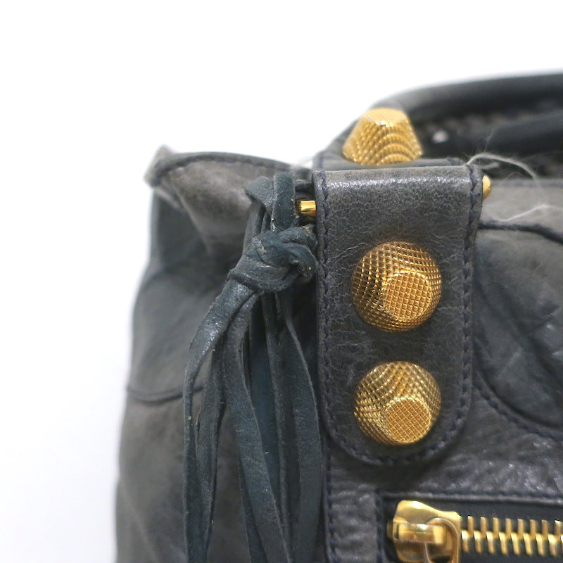 Balenciaga Giant 21 Brief Bag Gray Leather Large Tote