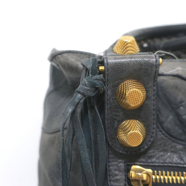 Balenciaga Giant 21 Brief Bag Gray Leather Large Tote
