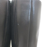 Christian Louboutin Meteorita Studded Knee High Boots Black Leather Size 39.5