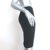 The Row Pencil Skirt Black Stretch Jersey Size Extra Small
