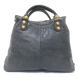 Balenciaga Giant 21 Brief Bag Gray Leather Large Tote