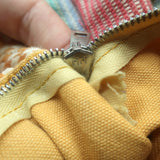 Hermes Fourre Tout PM Tote Bag Multicolor Striped Toile