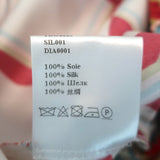 La DoubleJ Boy Shirt & Palazzo Pants Set Diamond Print Silk Twill Size Large