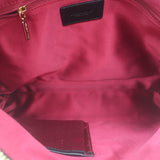 Dolce & Gabbana Floral Print Canvas Small Wristlet Clutch Gray