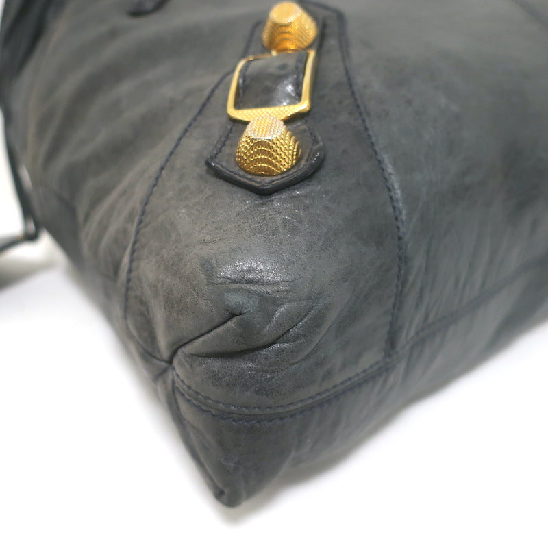 Balenciaga Giant 21 Brief Bag Gray Leather Large Tote