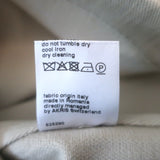 Akris Punto Flutter Sleeve Zip-Up Jacket Beige Stretch Cotton Canvas Size US 8