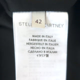 Stella McCartney April Illusion Dress Black Mesh & Crepe Size 42