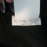 Brunello Cucinelli Monili-Trim Tapered Contrast Seam Pants Black Wool Size 42