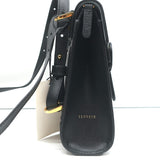 Senreve Alunna Backpack Black Pebbled Leather Crossbody Bag NEW