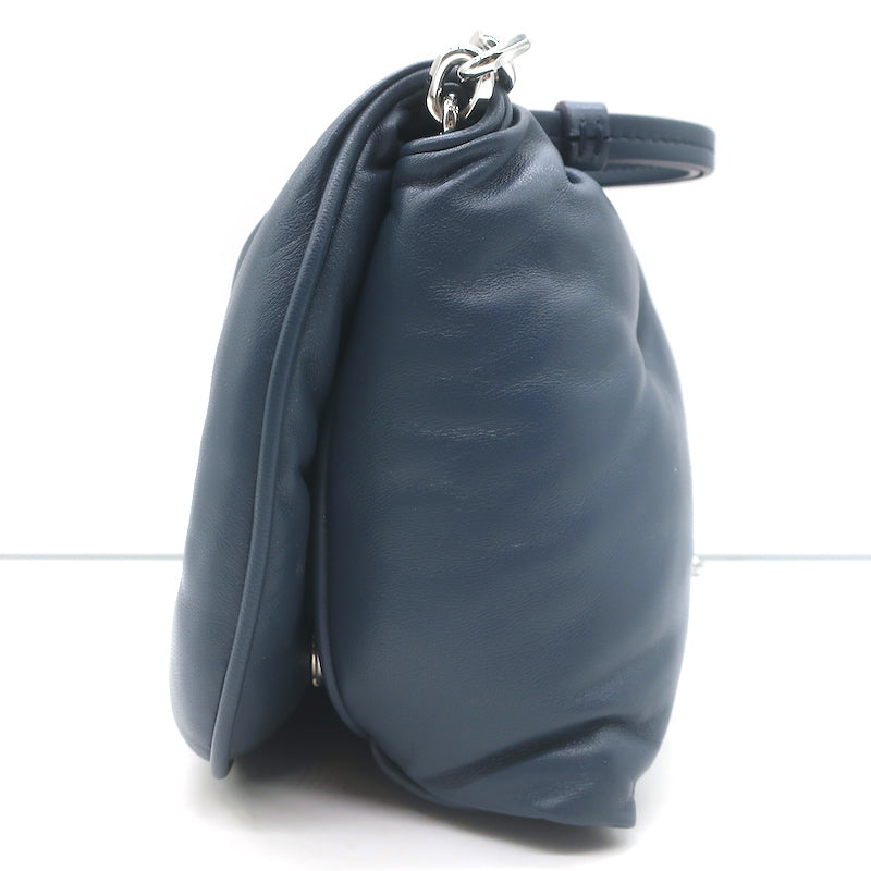 Maison Margiela Glam Slam Small Flap Bag Dark Blue Quilted Leather Crossbody