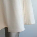 Ralph Lauren Collection Colorblock Dress Ivory & Black Stretch Wool Size 4