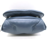 Maison Margiela Glam Slam Small Flap Bag Dark Blue Quilted Leather Crossbody