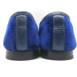 Gucci Jordaan Velvet Horsebit Loafers Dark Blue Size 36