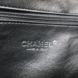 Chanel 06A Modern Chain East West Tote Black Leather Large Shoulder Bag