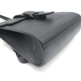 Senreve Alunna Backpack Black Pebbled Leather Crossbody Bag NEW