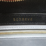Senreve Alunna Backpack Black Pebbled Leather Crossbody Bag NEW
