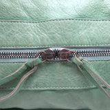 Balenciaga Twiggy Bag Seafoam Chevre Leather