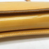 Louis Vuitton Lexington Monogram Vernis Pochette Bag Goldenrod Patent Leather