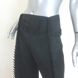 Pleats Please Issey Miyake Frayed Seam Pants Black Size 3