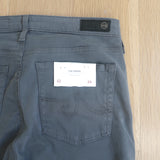 AG Prima Cigarette Leg Jeans Gray Stretch Cotton Size 26 NEW