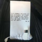 Pleats Please Issey Miyake Frayed Seam Pants Black Size 3