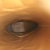 GANNI Embroidered Western Boots Brown Leather Size 39