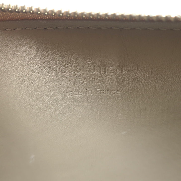 Louis Vuitton Lexington Monogram Vernis Pochette Bag Goldenrod Patent Leather