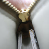 Louis Vuitton Lexington Monogram Vernis Pochette Bag Goldenrod Patent Leather