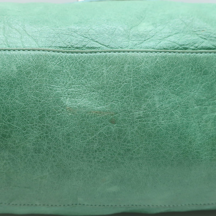 Balenciaga Twiggy Bag Seafoam Chevre Leather