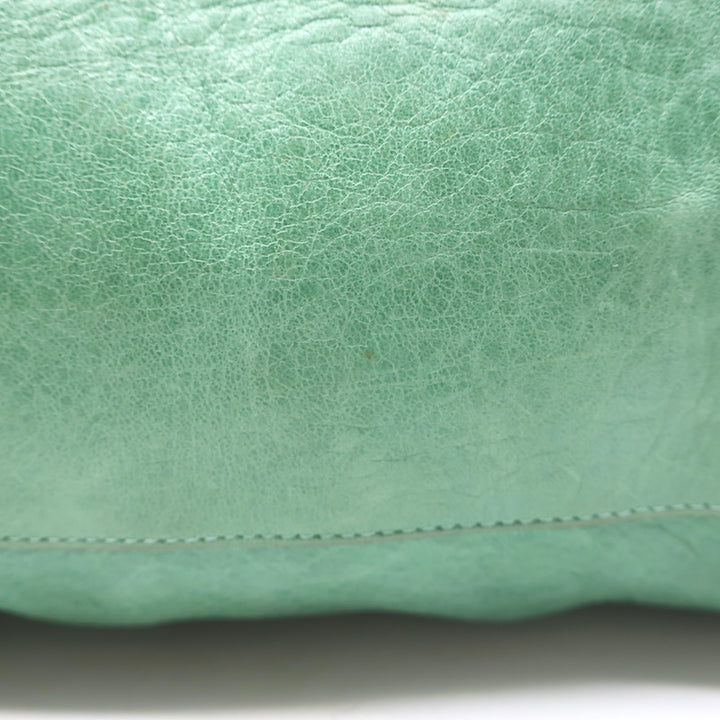 Balenciaga Twiggy Bag Seafoam Chevre Leather