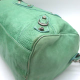 Balenciaga Twiggy Bag Seafoam Chevre Leather