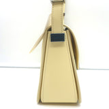 Lanvin Concerto Small Shoulder Bag Pale Yellow Leather NEW