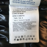 Moncler Herbe Hooded Short Down Puffer Jacket White Size 1