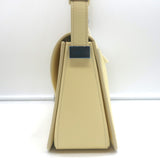 Lanvin Concerto Small Shoulder Bag Pale Yellow Leather NEW