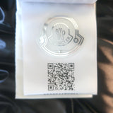 Moncler Herbe Hooded Short Down Puffer Jacket White Size 1